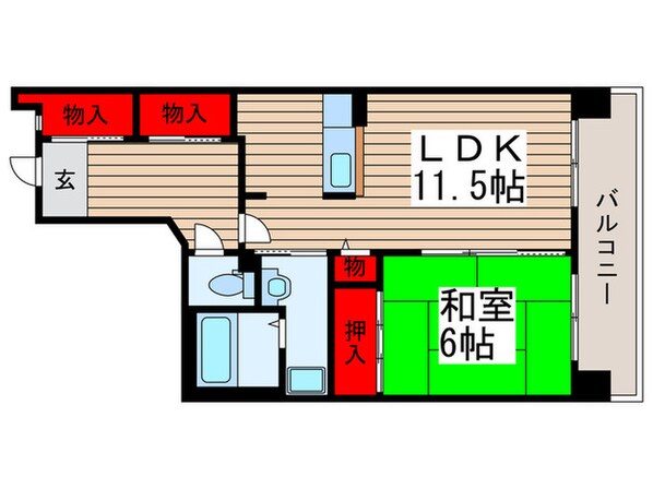 Ts garden清瀬(2)の物件間取画像